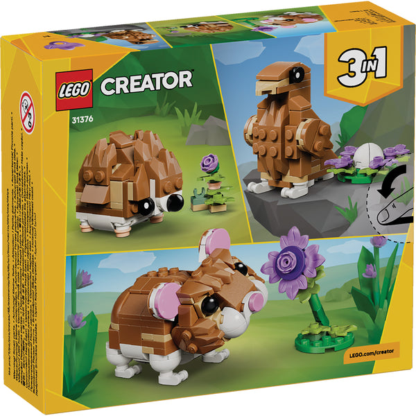 LEGO® Creator 3-in-1 Cute Hamster with a Flower