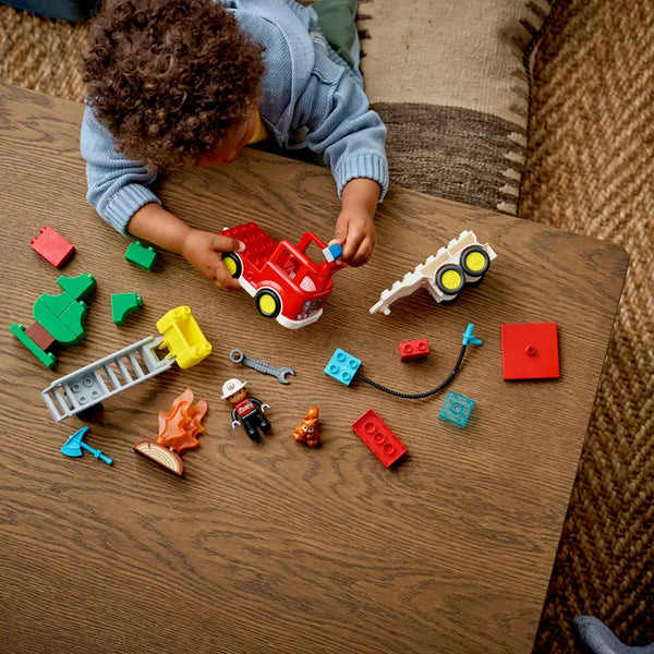 LEGO® DUPLO® Town Fire Truck with Hose and Firefighter