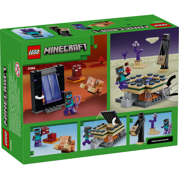 LEGO® Minecraft® Nether & End Portal Journey