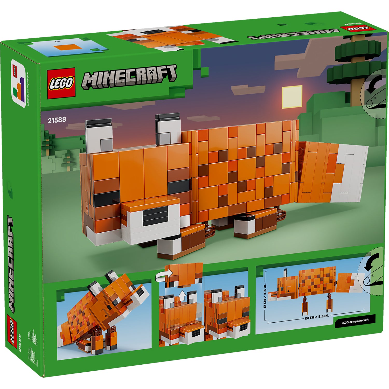 マイクラ LEGO® Minecraft® The Fox – AG LEGO® Certified Stores