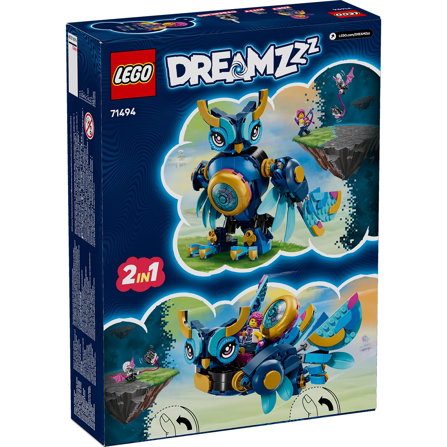 LEGO® DREAMZzz™ Zoey's Time Owl – AG LEGO® Certified Stores