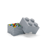 LEGO® Storage Brick 4 - Medium Stone Grey