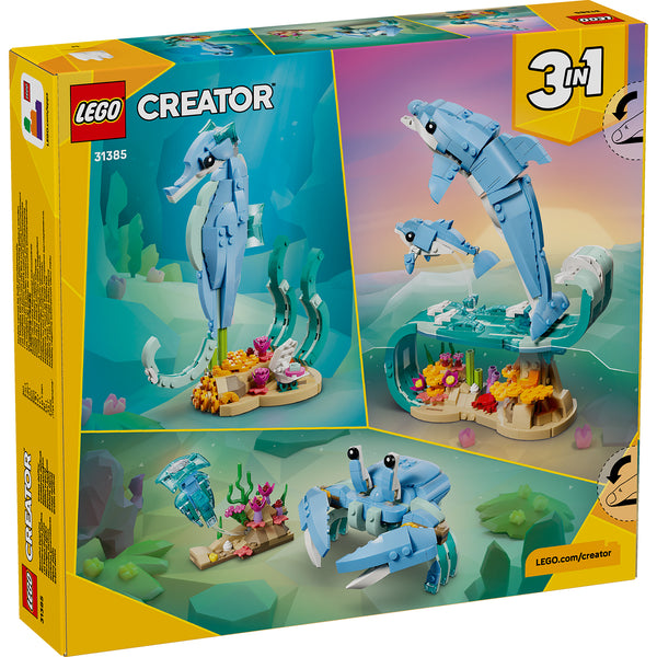 LEGO® Creator 3-in-1 Sea Animals: Beautiful Dolphins