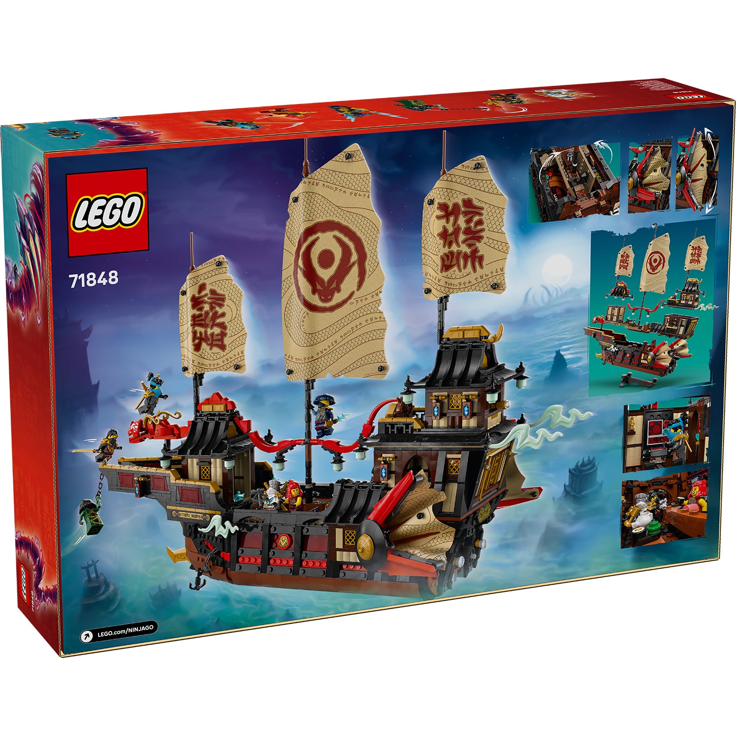 LEGO® NINJAGO® The Temple Bounty – AG LEGO® Certified Stores