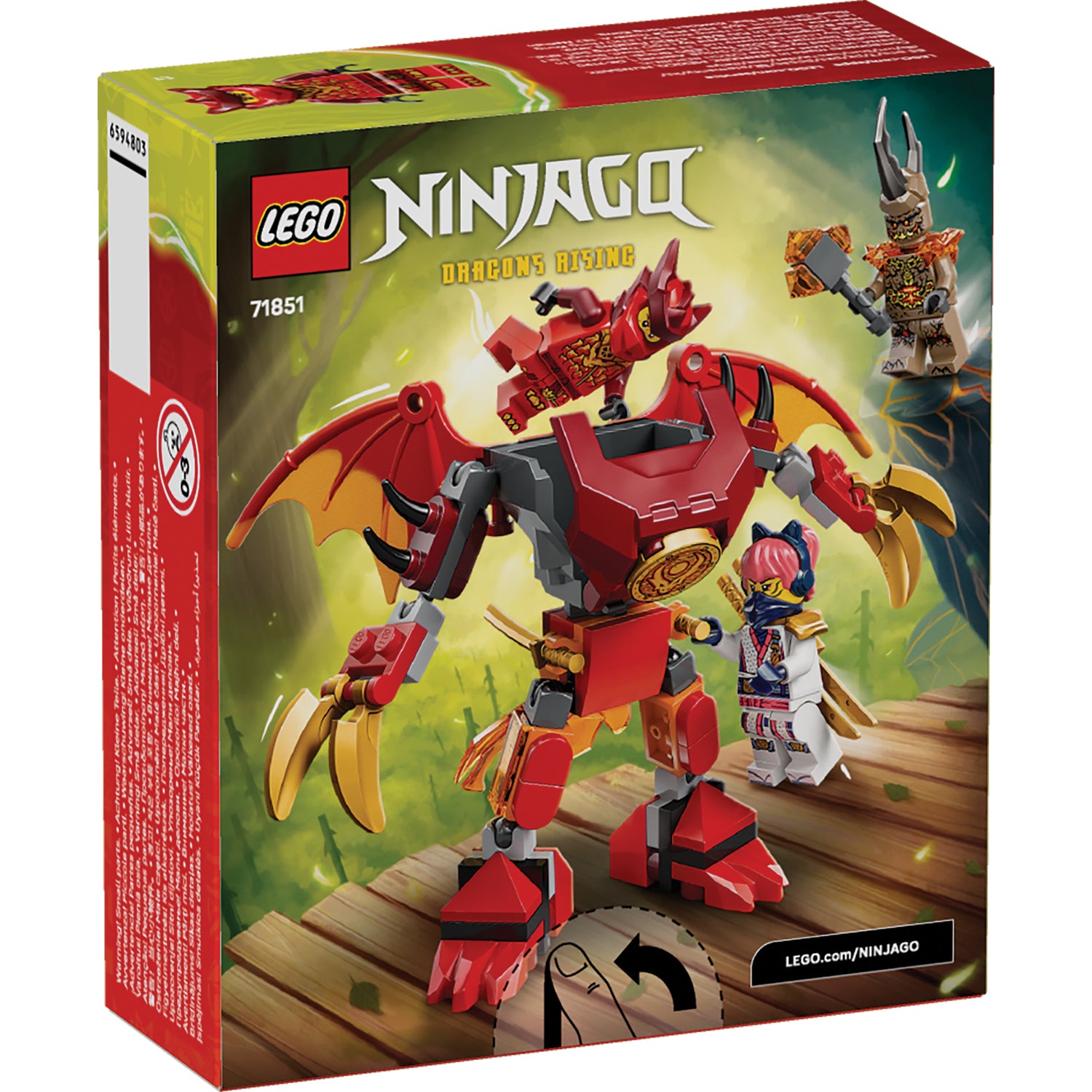 LEGO® NINJAGO® Kai's Dragon Mech Battle Pack – AG LEGO® Certified