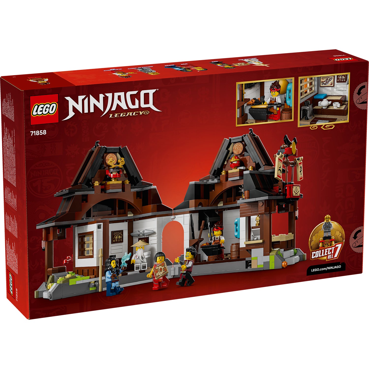忍者道具コレクション　鉄製 鍛冶屋作り　208 LEGO® NINJAGO® Four Weapons Blacksmith 15th Anniversary – AG LEGO