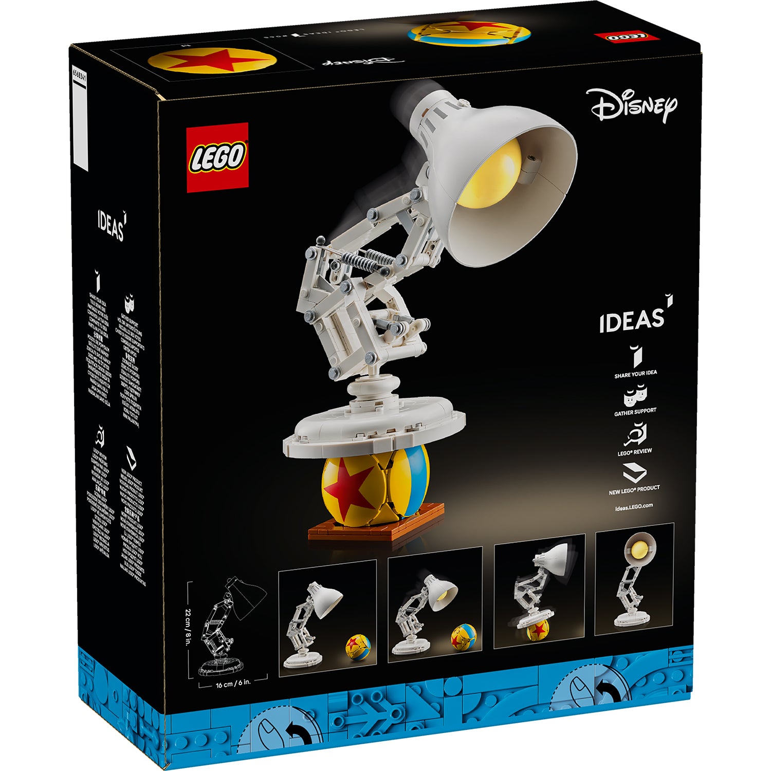 LEGO® Ideas | Disney Pixar Luxo Jr. – AG LEGO® Certified Stores