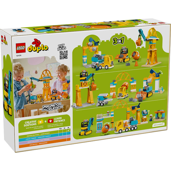 LEGO® DUPLO® Town 3-in-1 Construction Site and Vehicles