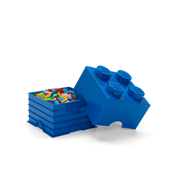 LEGO Storage Brick 4 Stud - Blue