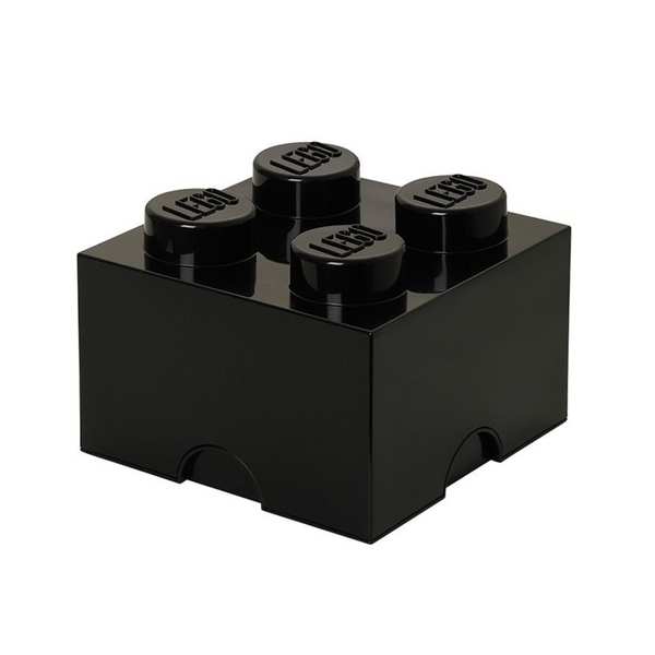 LEGO® Storage Brick 4 - Black