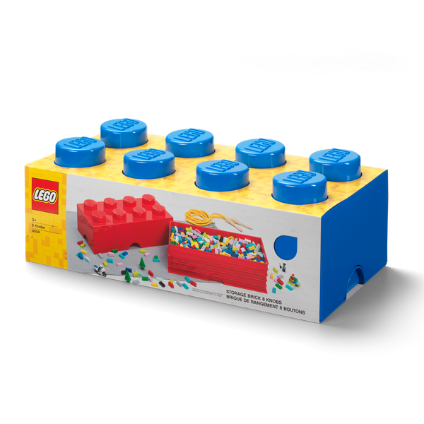 Blue lego storage box sale