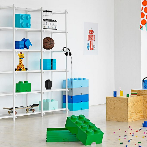 LEGO Storage Brick Dark Green – AG LEGO® Certified Stores