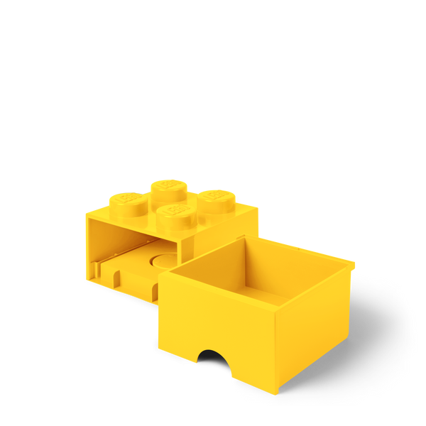 LEGO Brick Drawer 4 - Yellow