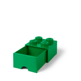 LEGO Brick Drawer 4 - Dark Green