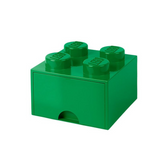 LEGO® 4-Stud Storage Brick Drawer - Dark Green