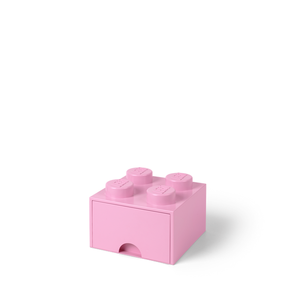 LEGO Brick Drawer 4 - Light Pink