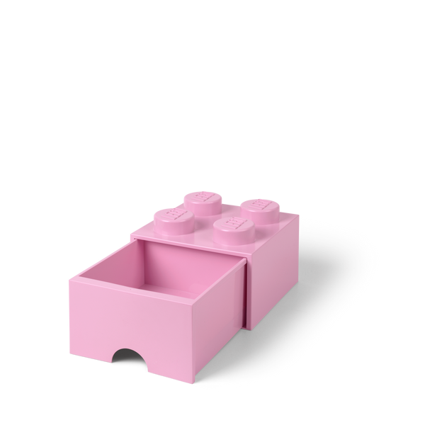 LEGO Brick Drawer 4 - Light Pink