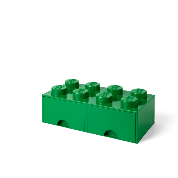 LEGO Brick Drawer 8 - Dark Green