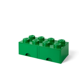 LEGO Brick Drawer 8 - Dark Green