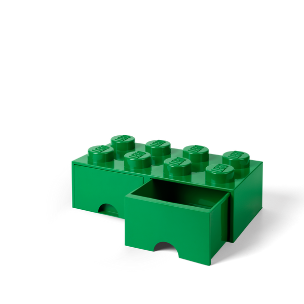 LEGO Brick Drawer 8 - Dark Green