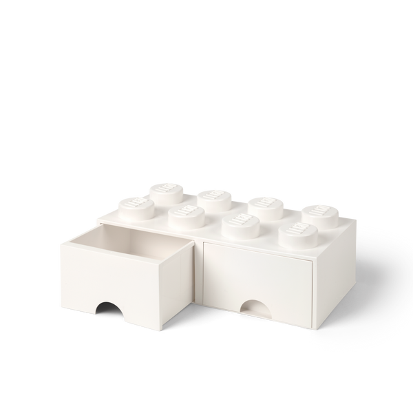 LEGO Brick Drawer 8 - White