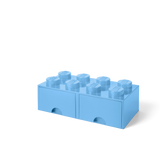 LEGO Brick Drawer 8 - Light Royal Blue