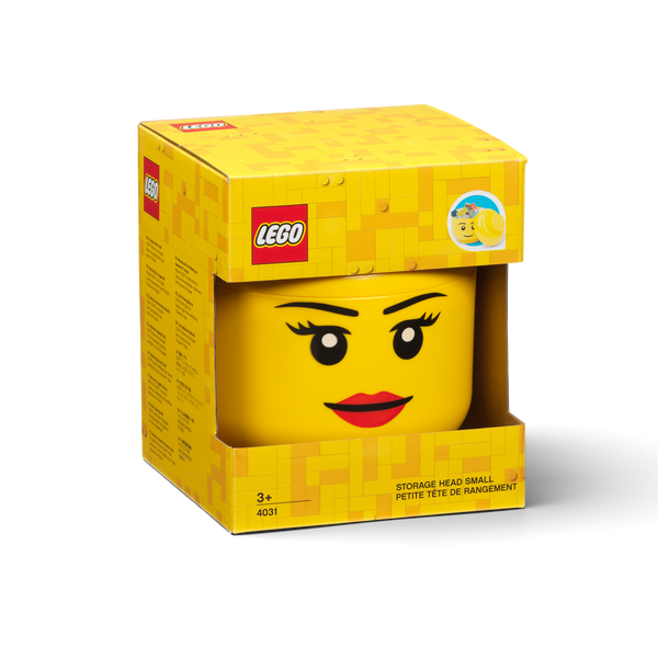 LEGO Storage Head Girl - Small