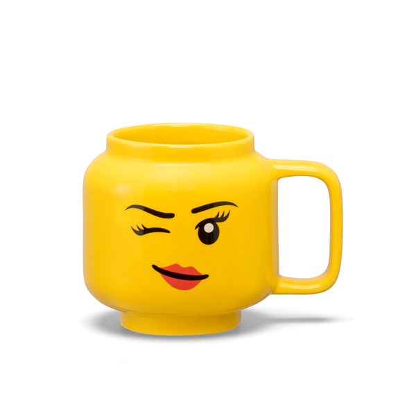 LEGO Ceramic Mug Winking Girl - Small