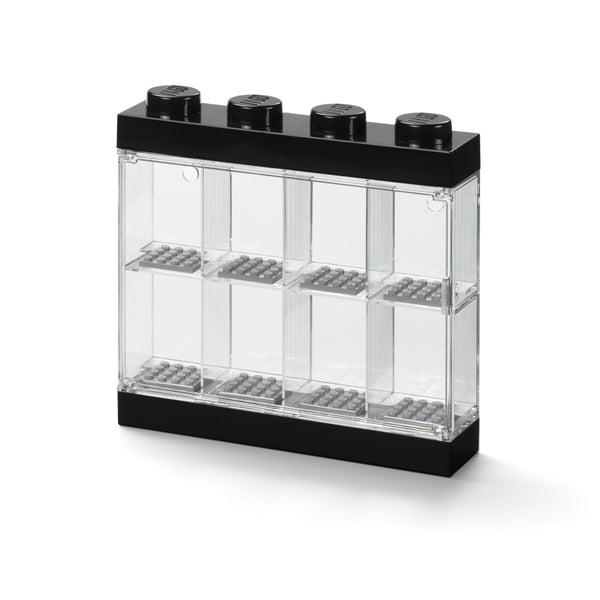 LEGO Minifigure Display Case 8 - Black