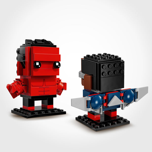 LEGO® BrickHeadz™ Captain America Red Hulk Figures – AG LEGO