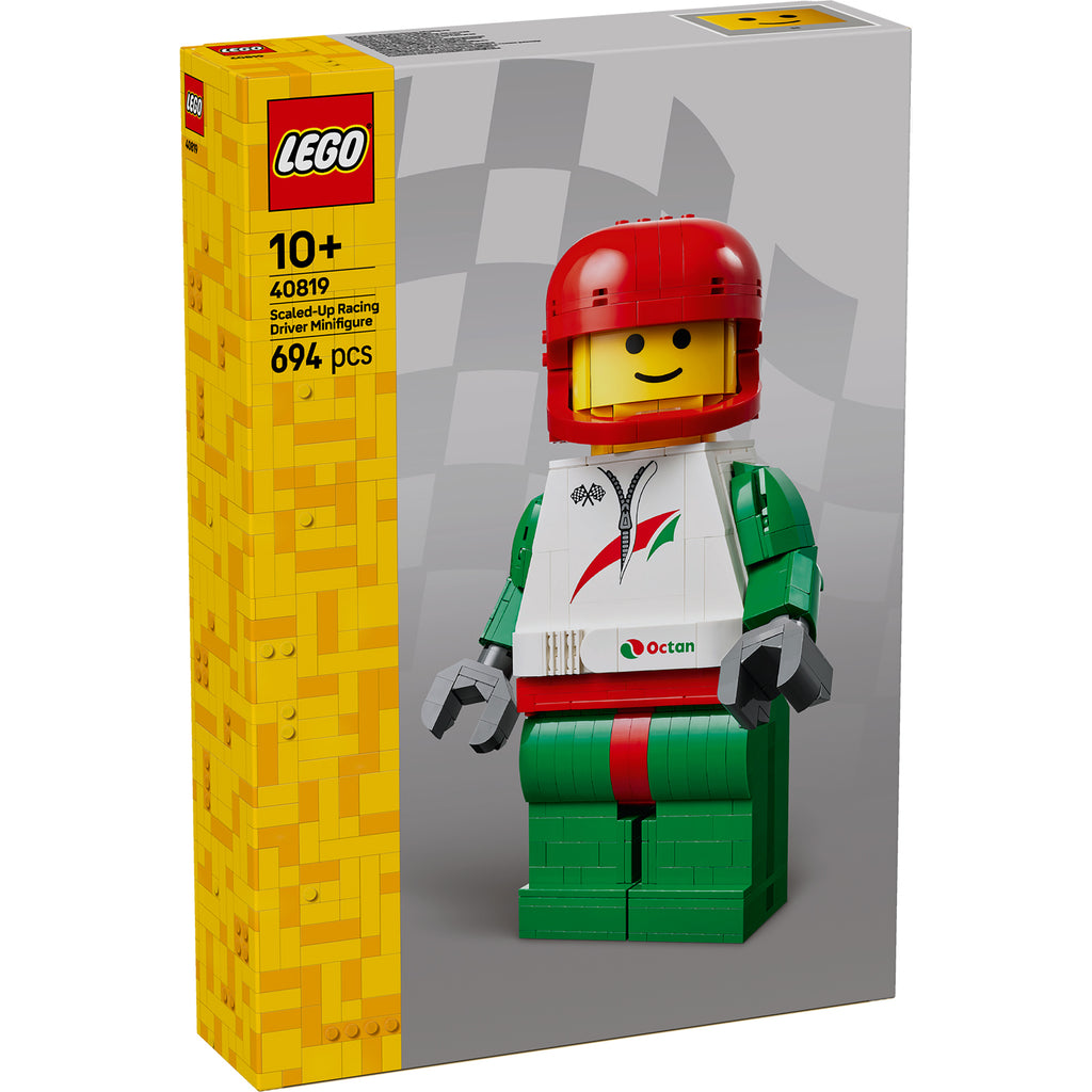 LEGO® Up-Scaled Racing Driver Minifigure – AG LEGO® Certified Stores