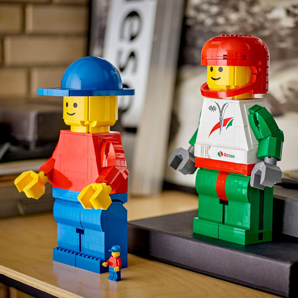LEGO® Up-Scaled Racing Driver Minifigure – AG LEGO® Certified Stores