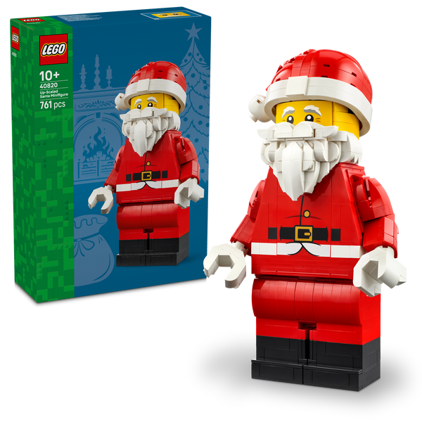 LEGO® Up-Scaled Santa Minifigure