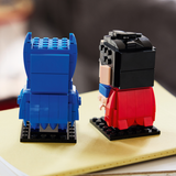LEGO® BrickHeadz™ DC Golden Age Superman™ and Batman™ Figures