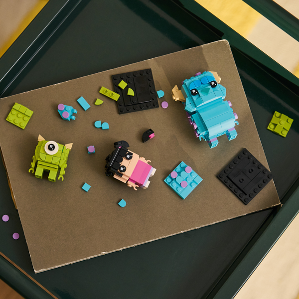LEGO® BrickHeadz™ | Disney and Pixar Sulley, Mike and Boo Figures