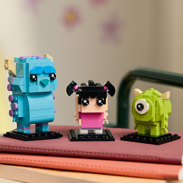 LEGO® BrickHeadz™ | Disney and Pixar Sulley, Mike and Boo Figures