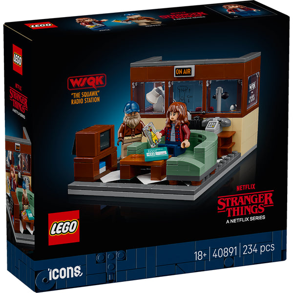 LEGO® Icons Stranger Things: WSQK Radio Station