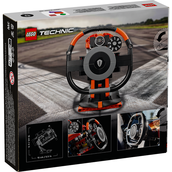 LEGO® Technic Koenigsegg Sadair’s Spear Steering Wheel
