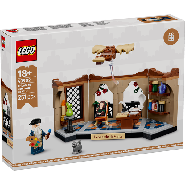 LEGO® Tribute to Leonardo da Vinci