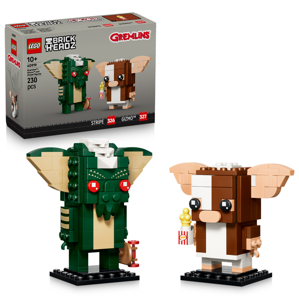 LEGO® BrickHeadz™ Gremlins Gizmo™ and Stripe Figures