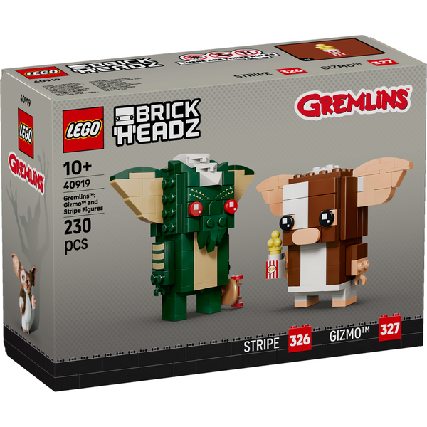 LEGO® BrickHeadz™ Gremlins Gizmo™ and Stripe Figures
