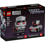 LEGO® BrickHeadz™ Transformers Megatron Robot & Vehicle