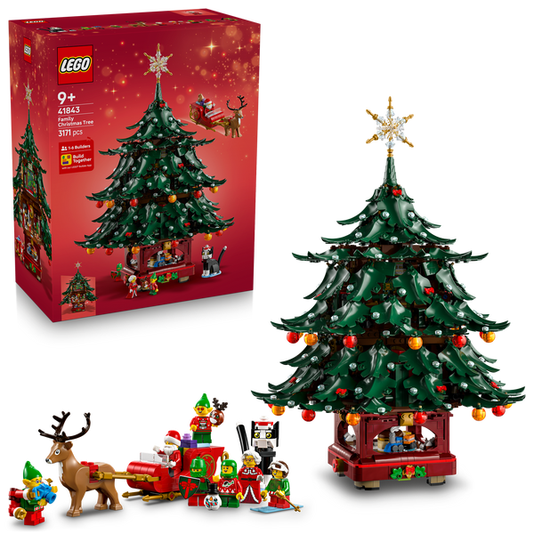 LEGO® Family Christmas Tree Decoration