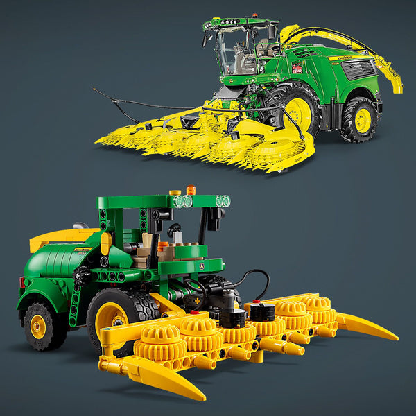 John Deere LEGO Combine 1, LEGO modification of set 7636. S…