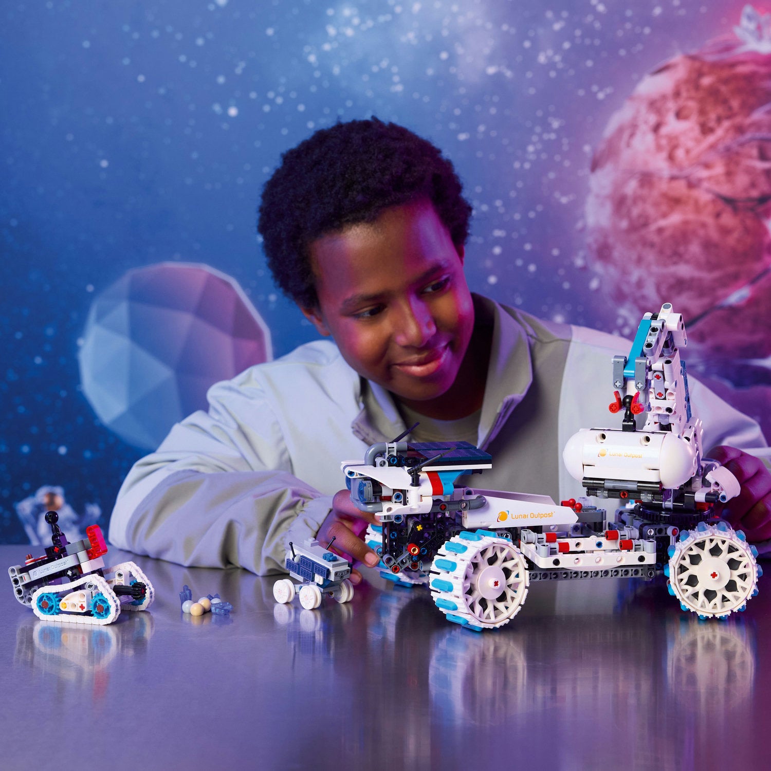 LEGO® Technic Lunar Outpost® Moon Rover Space Vehicle – AG LEGO