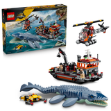 LEGO® Jurassic World Mosasaurus Dinosaur Boat Attack