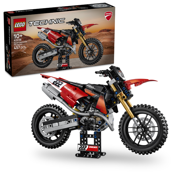 LEGO® Technic Ducati Desmo450 MX Factory Motorcycle