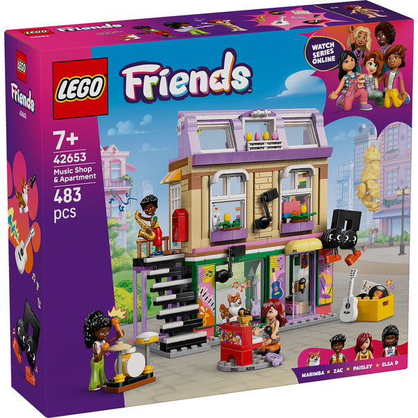 LEGO® Friends™ Music Store Apartment – AG LEGO® Certified Stores