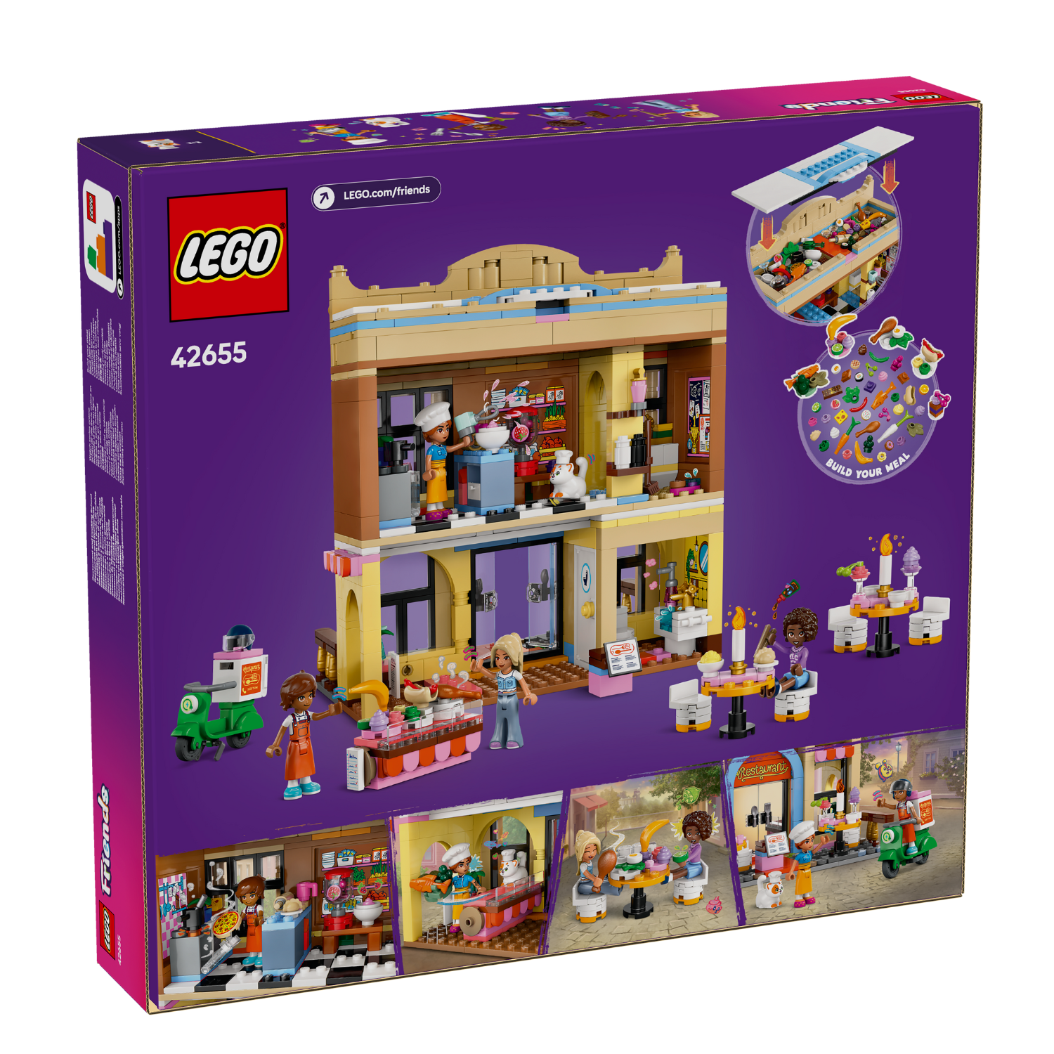【新品】LEGO(レゴ) Friendsのセット 41755＆42608 LEGO® Friends™ Restaurant and Cooking School \u2013 AG LEGO® Certified
