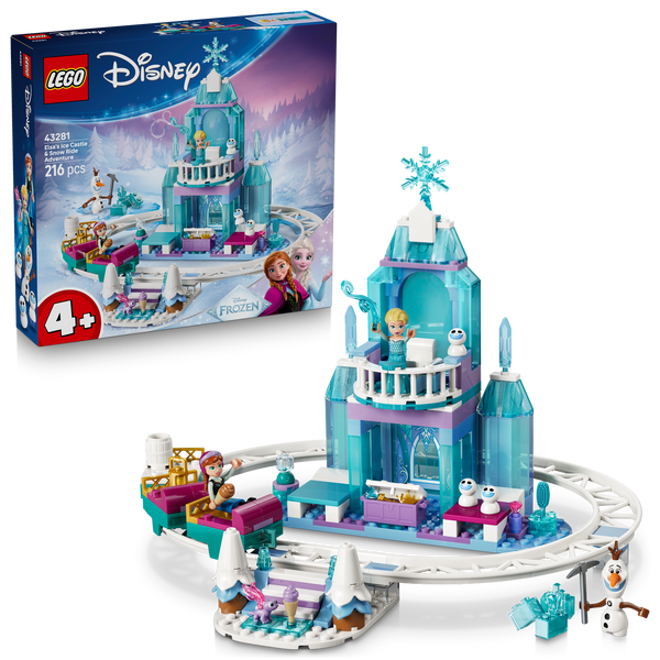 LEGO® | Disney Frozen Elsa’s Ice Castle & Snow Ride Adventure
